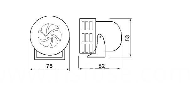 120dB Strobe Siren Speaker Outdoor Siren (FBELE)